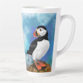 Atlantic Puffin Bird Latte Mok (Rechts)