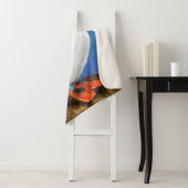 Atlantic Puffin Bird Sherpa Blanket Deken (In situ)