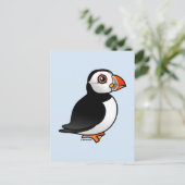 Atlantic Puffin Briefkaart (Staand voorkant)
