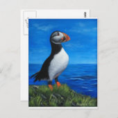 Atlantic Puffin Briefkaart (Voorkant / Achterkant)
