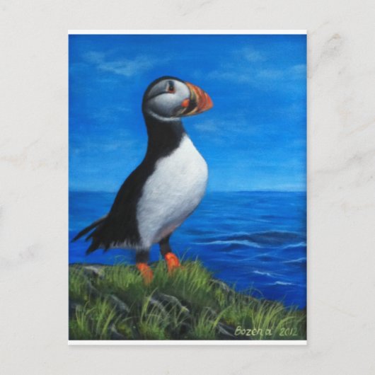 Atlantic Puffin Briefkaart (Voorkant)