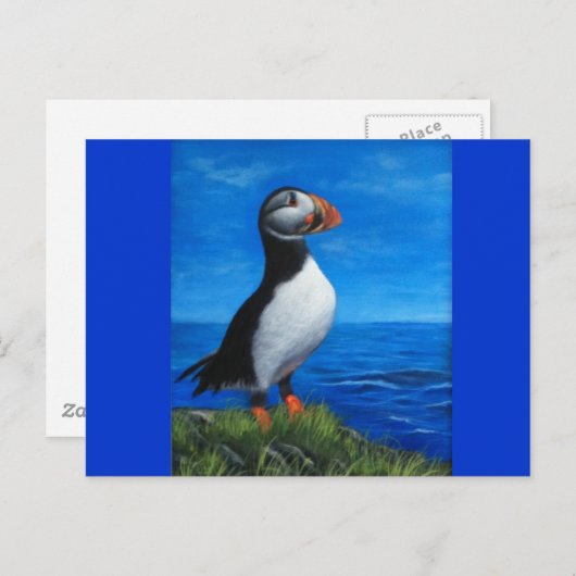 Atlantic Puffin Briefkaart (Voorkant / Achterkant)