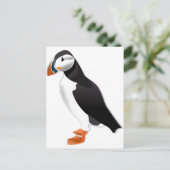 Atlantic Puffin Briefkaart (Staand voorkant)