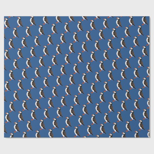 Atlantic Puffin Cadeaupapier (Vlak)