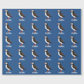 Atlantic Puffin Cadeaupapier (Vlak)