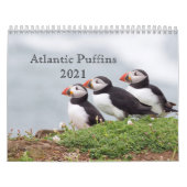 Atlantic Puffin Calendar 2021 Kalender (Hoes)