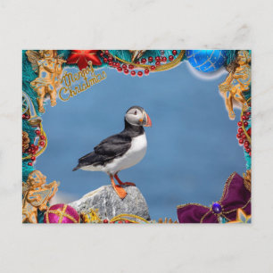 Atlantic Puffin Christmas Kaart