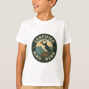 Atlantic Puffin Coastal Badge T-shirt