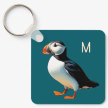 Atlantic Puffin Coastal Wildlife Bird Monogrammed