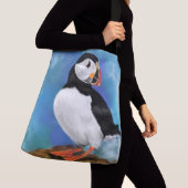 Atlantic Puffin Crossbody Bag Tas (Dichtbij)
