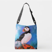 Atlantic Puffin Crossbody Bag Tas (Voorkant)