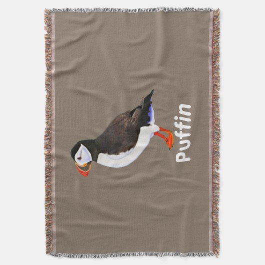 Atlantic Puffin Deken (Voorkant Verticaal)