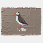 Atlantic Puffin Deken (Voorkant)