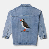 Atlantic Puffin Denim Jacket (Achterkant)