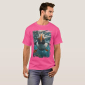Atlantic Puffin Diving Zee T-shirt (Voorkant volledig)