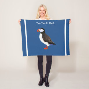Atlantic Puffin Fleece Deken