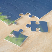 Atlantic Puffin (Fratercula Arctica) op Cliff Legpuzzel (Zijkant)