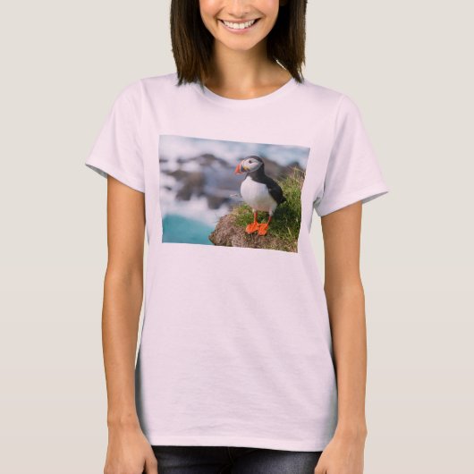 Atlantic Puffin Fratercula Arctica T-shirt (Voorkant)