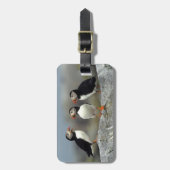 Atlantic Puffin Group Bagagelabel (Voorkant verticaal)