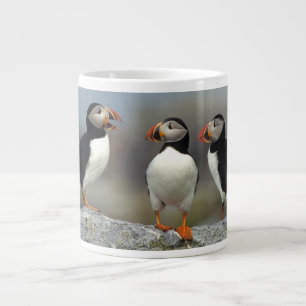 Atlantic Puffin Group Grote Koffiekop