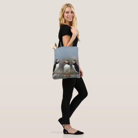 Atlantic Puffin Group Tote Bag (Op model)