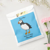 Atlantic puffin-illustratie bedankzakje (Gezegeld)