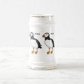 Atlantic puffin-illustratie bierpul (Center)