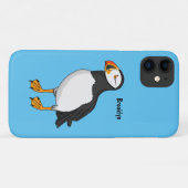 Atlantic puffin-illustratie Case-Mate iPhone case (Achterkant (horizontaal))
