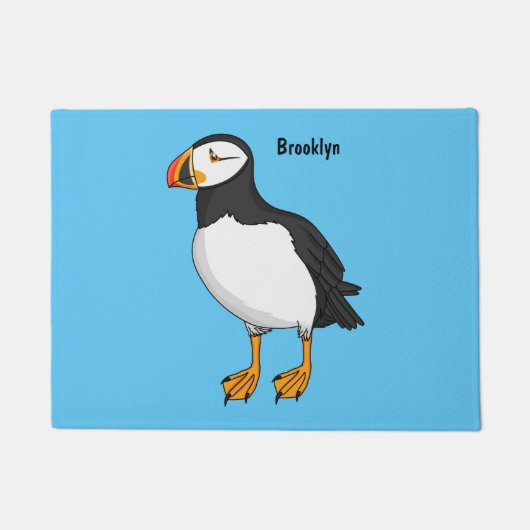 Atlantic puffin-illustratie deurmat (Voorkant)