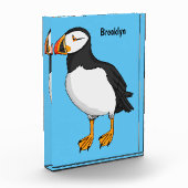 Atlantic puffin-illustratie fotoblokken (Links)
