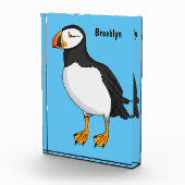 Atlantic puffin-illustratie fotoblokken (Rechts)
