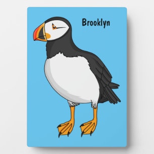 Atlantic puffin-illustratie fotoplaat