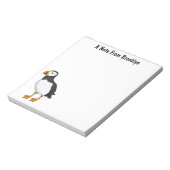 Atlantic puffin-illustratie notitieblok (Linkerzijde)