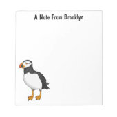 Atlantic puffin-illustratie notitieblok (Voorkant)