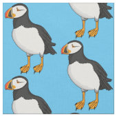 Atlantic puffin-illustratie stof (Close Up)