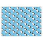 Atlantic puffin-illustratie tafelkleed (Voorkant (Horizontaal))