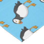 Atlantic puffin-illustratie tafelkleed (Gekanteld)