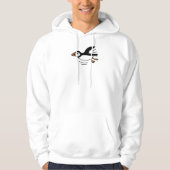 Atlantic Puffin in Flight Hoodie (Voorkant)