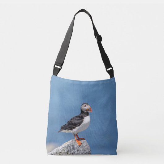 Atlantic Puffin in Machias, Maine Crossbody Tas (Voorkant)