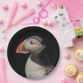 Atlantic Puffin in Machias, Maine Papieren Bordje (Feest)