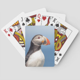 Atlantic Puffin in Machias, Maine Pokerkaarten