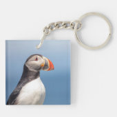 Atlantic Puffin in Machias, Maine Sleutelhanger (Achterkant)