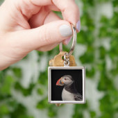 Atlantic Puffin in Machias, Maine Sleutelhanger (Hand)