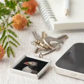 Atlantic Puffin in Machias, Maine Sleutelhanger (Zijkant)