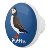 Atlantic Puffin Keramische Knop (Rechts)
