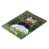 Atlantic Puffin-laptop Notitieboek (Linkerzijde)