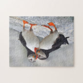 Atlantic Puffin Love Legpuzzel (Horizontaal)