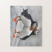 Atlantic Puffin Love Legpuzzel (Verticaal)