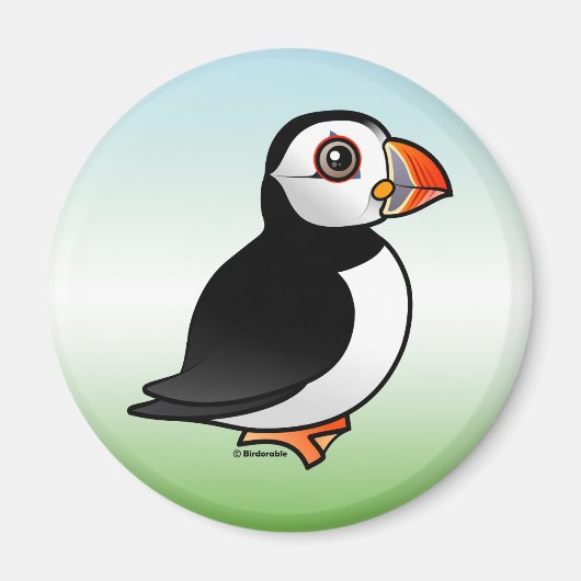 Atlantic Puffin Magneet (Voorkant)