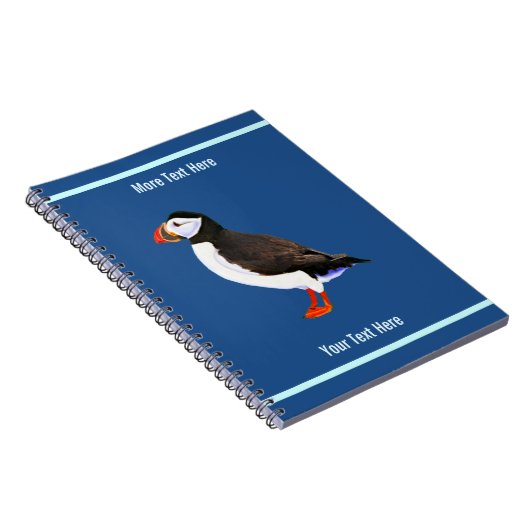 Atlantic Puffin Notitieboek (Rechterzijde)